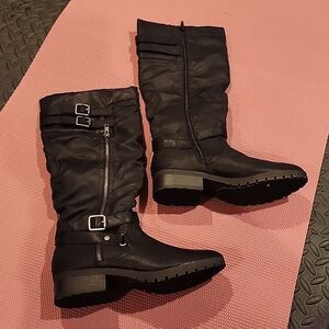 NWOT SO black Riding Boots Size 8.5